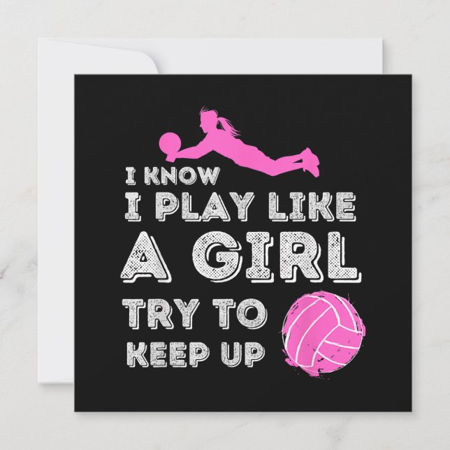 私は女の遊子が上にしようとす保る知っている – Volleyb (正面)