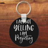 私は女優の劇場女の子を投影していない叫び キーホルダー (正面)