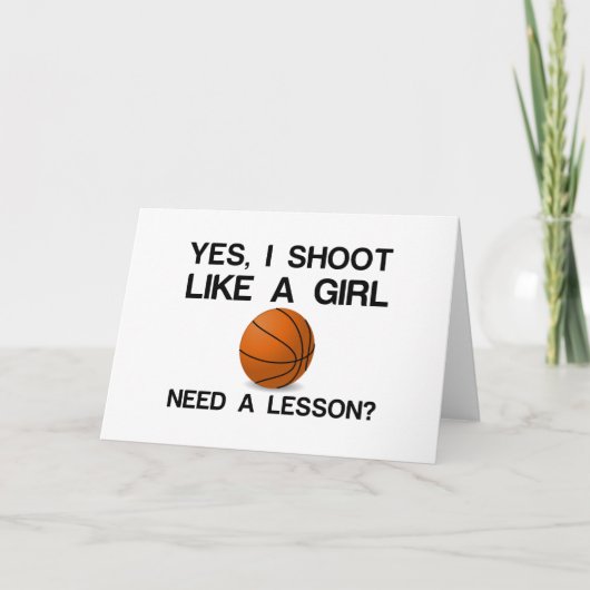 私は女子バスケットボールのように撃つ シーズンカード (正面)