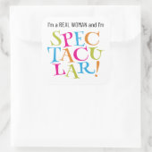 私は女実在だそして私は壮大だ! スクエアシール (バッグ)