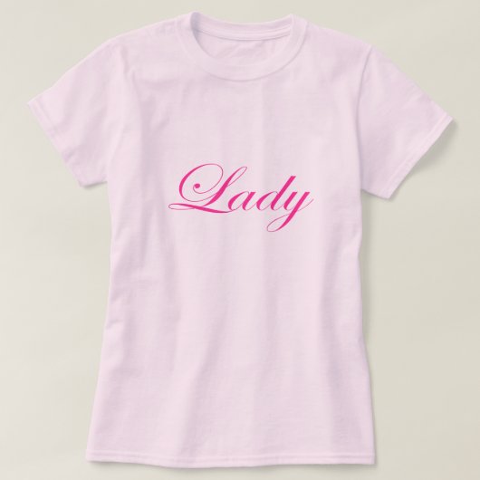 私は女性で浮浪者ではないから Tシャツ (デザイン正面)