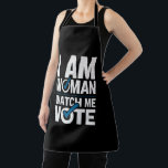 私は女性は私の投票を見ているヴィンテージ エプロン<br><div class="desc">私は女性は私の投票を見ているヴィンテージ</div>