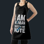 私は女性は私の投票を見ているヴィンテージ エプロン<br><div class="desc">私は女性は私の投票を見ているヴィンテージ</div>