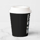 私は女性は私の投票を見ているヴィンテージ 紙コップ (右)