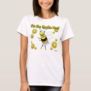 私は女王バチです! Tシャツ
