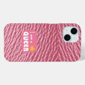 私は女王様 / ライトピンク Case-Mate iPhoneケース (裏面 (横))