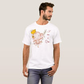 私は女王 - エレガント Tシャツ (正面フル)