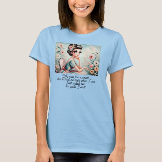 私は女王 Tシャツ (正面)