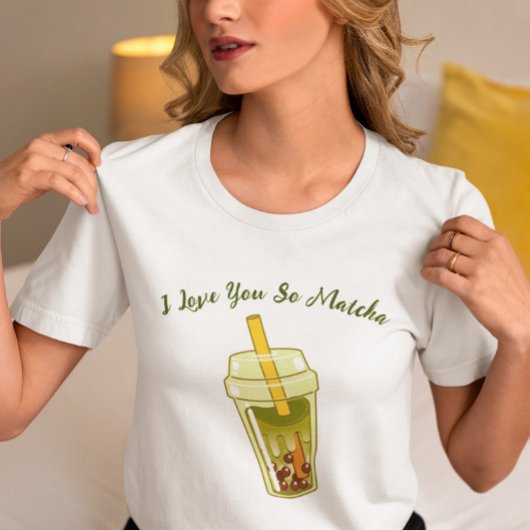 私は好きだから抹茶、抹茶 Tシャツ