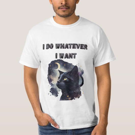 私は好きなことをする Tシャツ (正面)