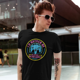 私は好きになる遊レトロゲーム – コンソール Tシャツ