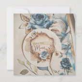 私は好きママカスタマイズ可能な名前 シーズンカード (正面)