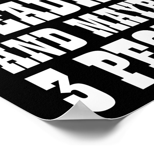 私は好き読で、多分3人 ポスター (角)