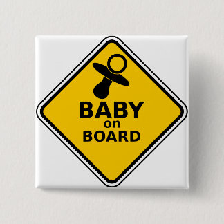 私は妊娠したベビーの隆起ボタンのバッジです 缶バッジ