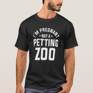 私は妊娠していないペット動物園のジェンダーの表示の傾向 Tシャツ