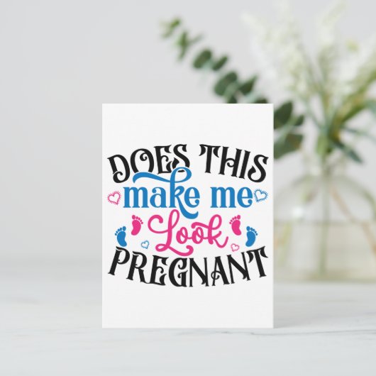 私は妊娠しているようか ポストカード (スタンド正面)