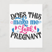 私は妊娠しているようか ポストカード (正面)