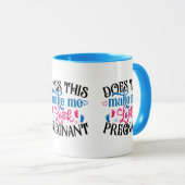 私は妊娠しているようか マグカップ (正面右)