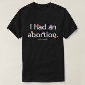 私は妊娠中絶権の女性の体Pro Choice Femを持っていた Tシャツ (デザイン正面)