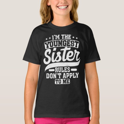 私は妹のルールに適用されない Tシャツ (正面)