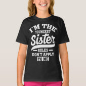 私は妹のルールに適用されない Tシャツ (正面)