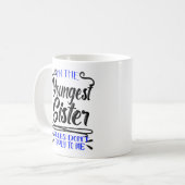 私は妹のルールの中で私に適用されない コーヒーマグカップ (正面左)