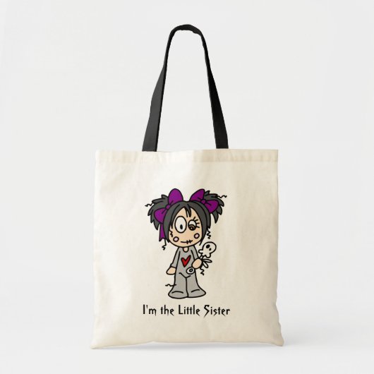 私は妹のtotebagです トートバッグ (正面)