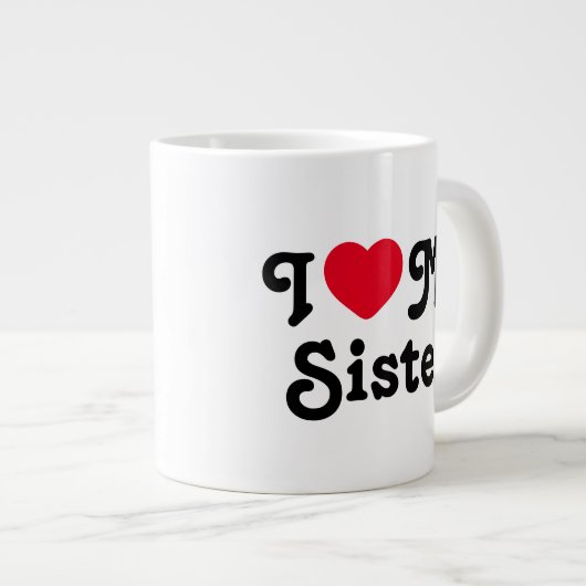 私は妹を愛している ジャンボコーヒーマグカップ (正面右)