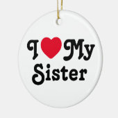 私は妹を愛している セラミックオーナメント (左)