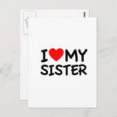 私は妹を愛している ポストカード (正面/裏面)