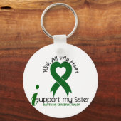 私は妹を支える脳性まひ キーホルダー (正面)