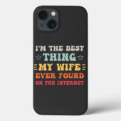 私は妻が最高のこの中で見つけた物だ Case-Mate iPhoneケース (裏面)