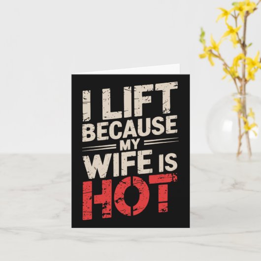 私は妻が熱いのでリフト2 カード (黄色い花)