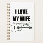 私は妻が私にもう一つのギターを買貸してるのが好き プランナー手帳 (正面)