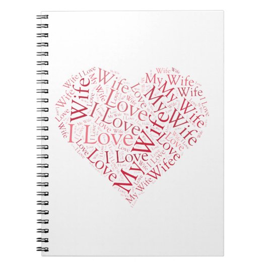 私は妻を愛している ノートブック (正面)