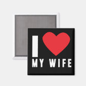 私は妻を愛している マグネット (正面/裏面)