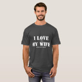 私は妻を愛している、RC飛行機 Tシャツ (正面フル)