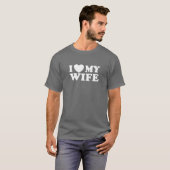 私は妻を愛している Tシャツ (正面フル)