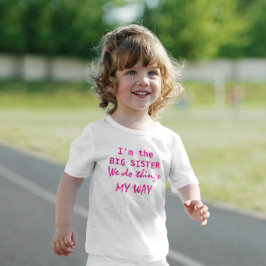 私は姉だ トドラーTシャツ