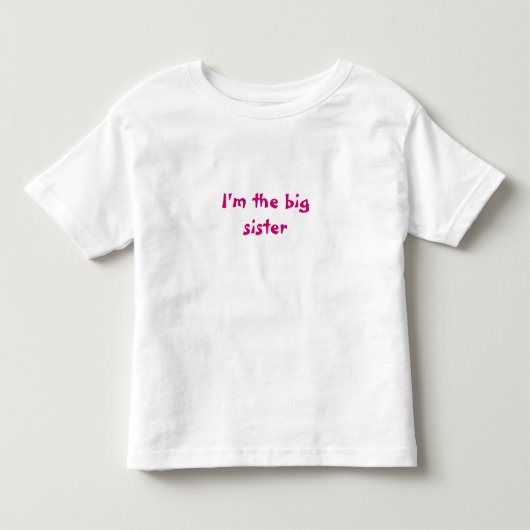 私は姉だ トドラーTシャツ (正面)