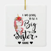 私は姉になる セラミックオーナメント (裏面)