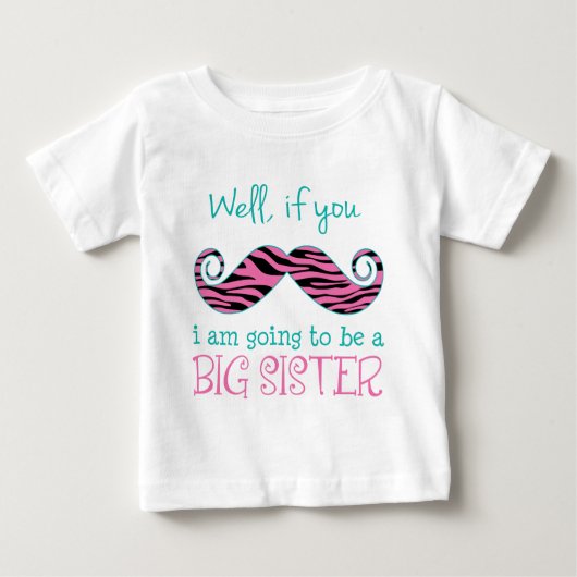 私は姉になる ベビーTシャツ (正面)