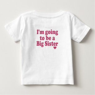 私は姉になる ベビーTシャツ