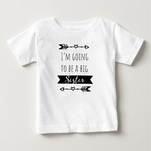私は姉になる ベビーTシャツ (正面)