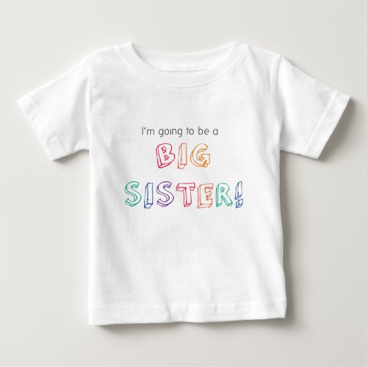 私は姉になる！T-シャツ ベビーTシャツ (正面)