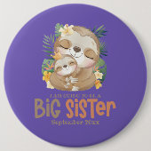 私は姉のスローアナウンスになる 缶バッジ (正面)