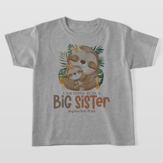 私は姉のスローアナウンスになる Tシャツ (レイダウン)
