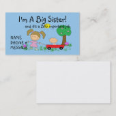 私は姉のテレホンカードです コーリングカード (正面/裏面)