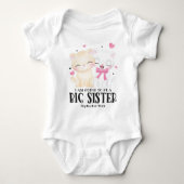 私は姉のベビー ベビーボディスーツ (正面)