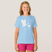 私は姉のホワイトストークになる Tシャツ (正面フル)